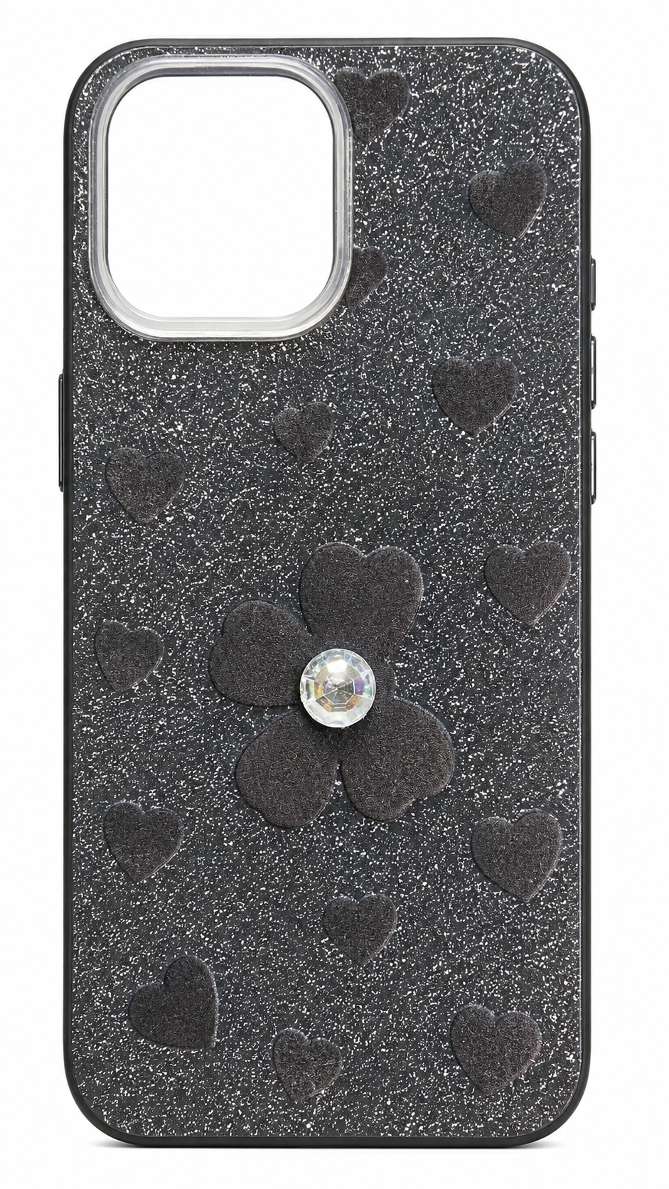 Iphone 16 Pro Max Crystal Blossom Glitter Case