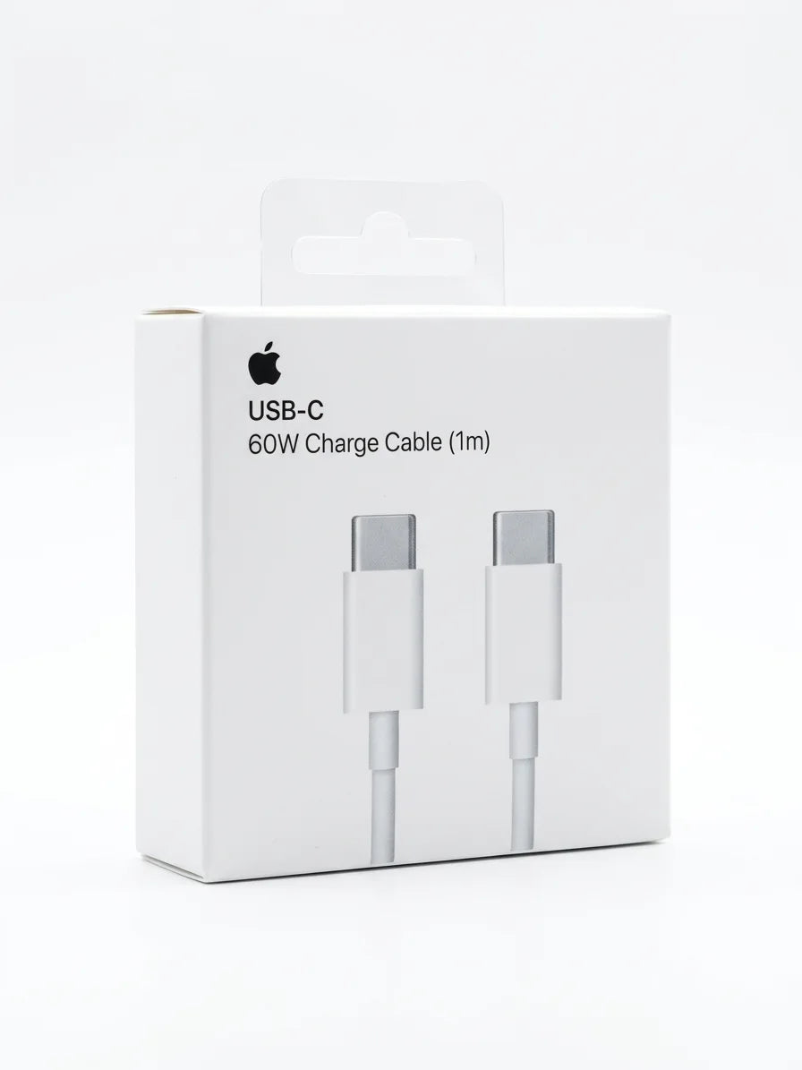 Apple USB-C 60W Charge Cable (1m) | USB-C to USB-C Fast Charging Cable